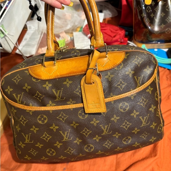 Louis Vuitton Monogram Handbag Deuville - Picture 1 of 16